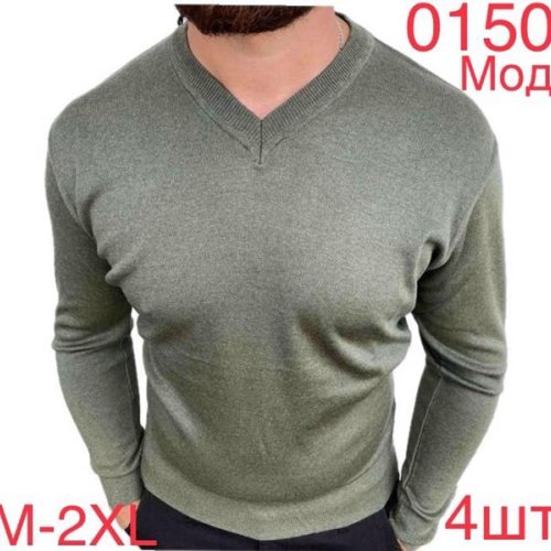 Свитер Надийка (M-2XL) 0150 green (деми) Надийка 0150 green