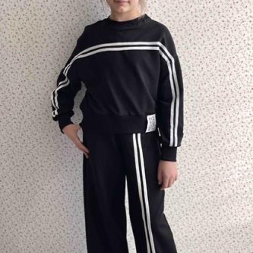 Костюм спорт LiMa kids (134-158) 2508 black (деми) LiMa kids 2508 black