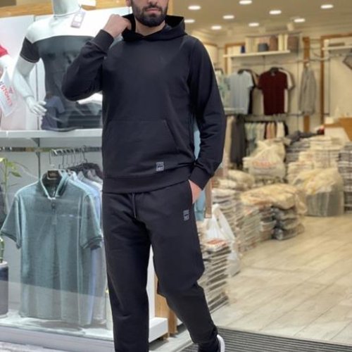Костюм спорт Sabihina (M-2XL) SB502 black (деми) Sabihina SB502 black