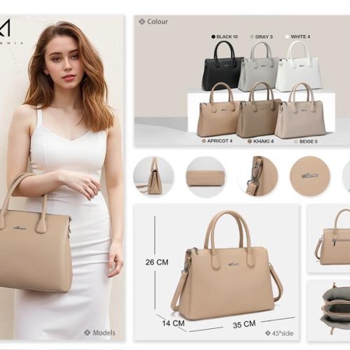 Сумка Chus (35*14*26) SH9369-5 beige (деми) Chus SH9369-5 beige
