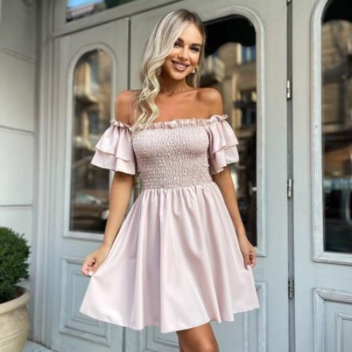 Платье Arina (42-48) 1512 beige (лето) Arina 1512 beige