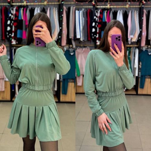 Костюм Arina (42-48) 2371 green (деми) Arina 2371 green