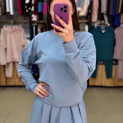 Костюм Arina (42-46) 8056 l.blue (деми) Arina 8056 l.blue