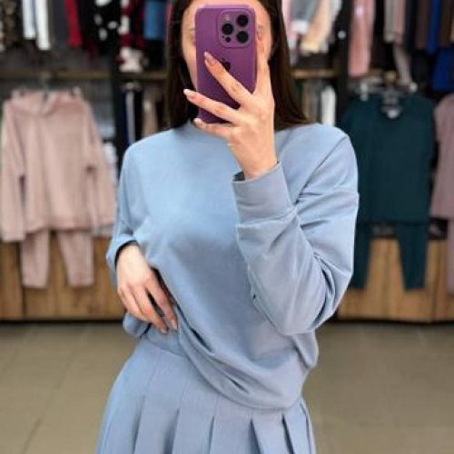 Костюм Arina (42-46) 8056 l.blue (деми) Arina 8056 l.blue