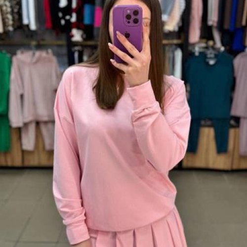 Костюм Arina (42-46) 8056 pink (деми) Arina 8056 pink