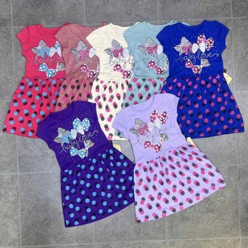 Платье Fili kids (3-7) FK547 l.blue (лето) Fili kids FK547 l.blue