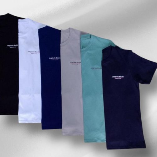 Футболка Dogan (M-2XL) DG463 l.blue (лето) Dogan DG463 l.blue