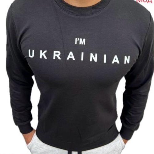 Свитер Надийка (M-3XL) 0180 black (деми) Надийка 0180 black