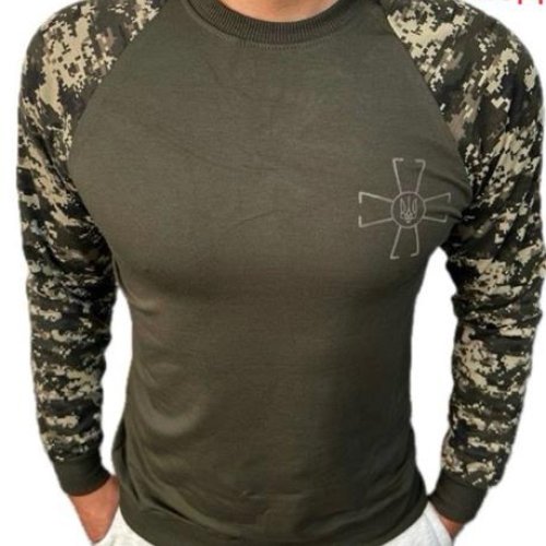 Свитер Надийка (M-3XL) 0180-2 khaki (деми) Надийка 0180-2 khaki