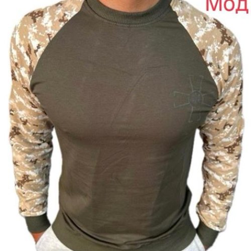 Свитер Надийка (M-3XL) 0180-3 khaki (деми) Надийка 0180-3 khaki