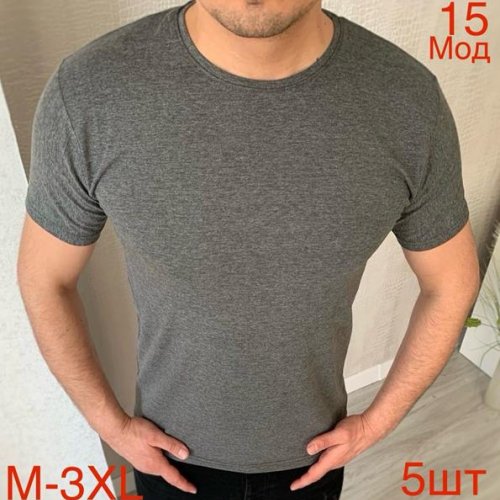 Футболка Надийка (M-3XL) 15 d.grey (лето) Надийка 15 d.grey