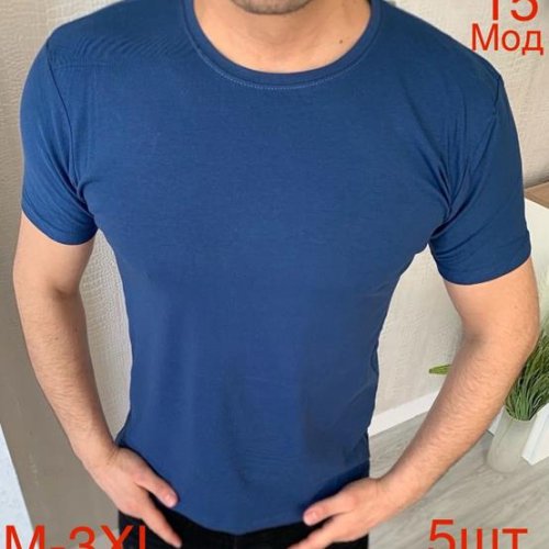 Футболка Надийка (M-3XL) 15 navy (лето) Надийка 15 navy