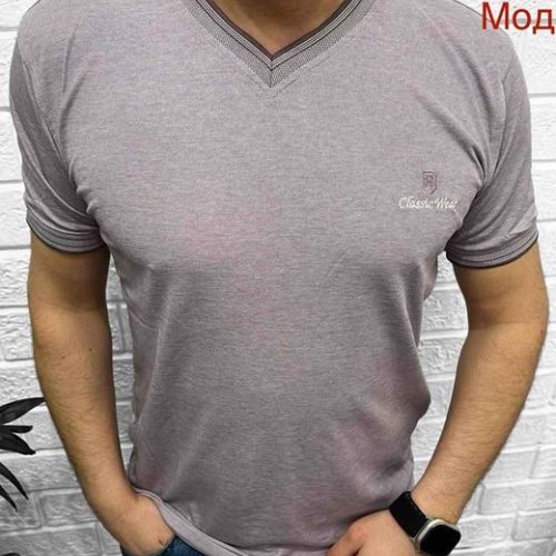 Футболка Надийка (M-2XL) 23 beige (лето) Надийка 23 beige