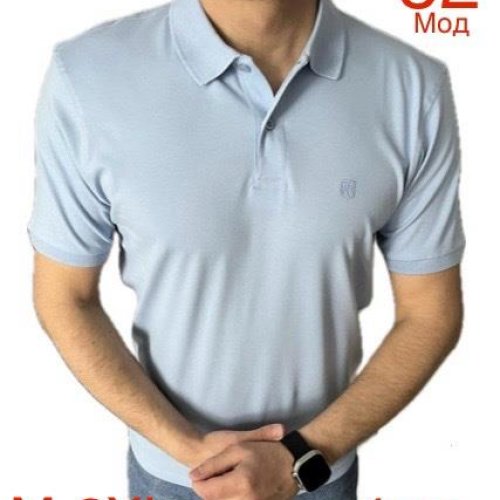 Футболка Надийка (M-2XL) 52-1 l.blue (лето) Надийка 52-1 l.blue