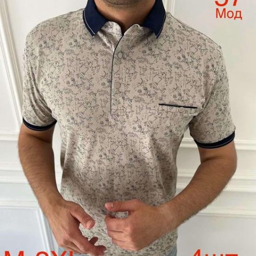 Футболка Надийка (M-2XL) 57 beige (лето) Надийка 57 beige