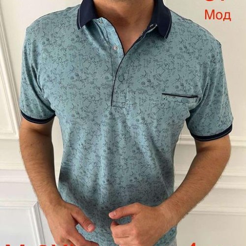 Футболка Надийка (M-2XL) 57 l.blue (лето) Надийка 57 l.blue
