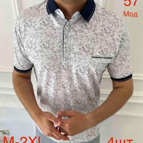 Футболка Надийка (M-2XL) 57 white (лето) Надийка 57 white