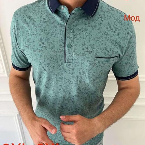 Футболка Надийка (3XL-6XL) 57-3 mint (лето) Надийка 57-3 mint