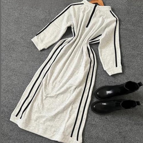 Платье Femzone (42-48) 1072 l.grey (деми) Femzone 1072 l.grey