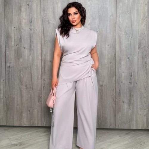 Костюм Femzone (42-52) 1076 l.grey (лето) Femzone 1076 l.grey