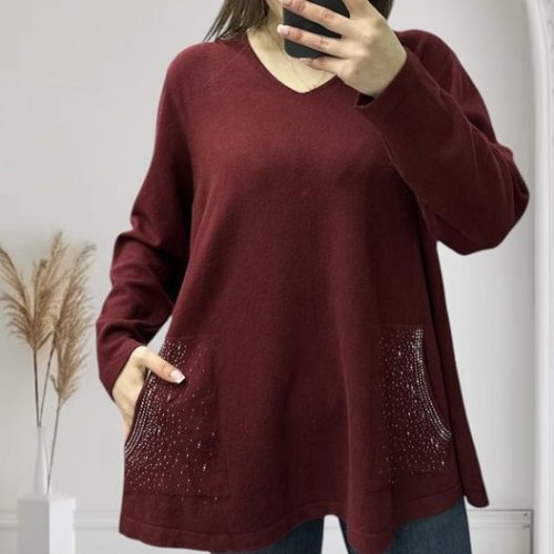 Свитер Ekvato (52-56) 25204 wine (деми) Ekvato 25204 wine