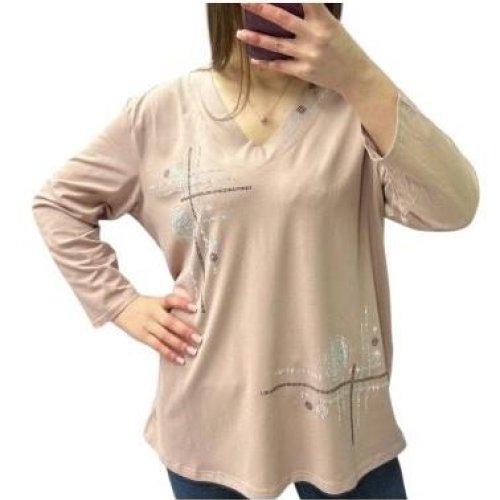 Свитер Ekvato (52-56) 27097 beige (деми) Ekvato 27097 beige