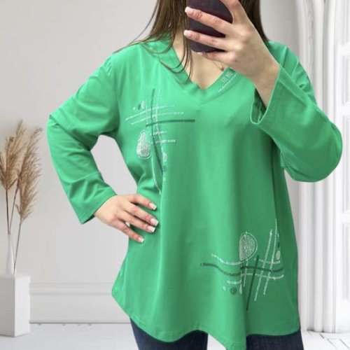 Свитер Novetly Store (52-56) 27097 green (деми) Novetly Store 27097 green
