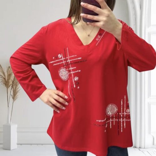 Свитер Novetly Store (52-56) 27097 red (деми) Novetly Store 27097 red