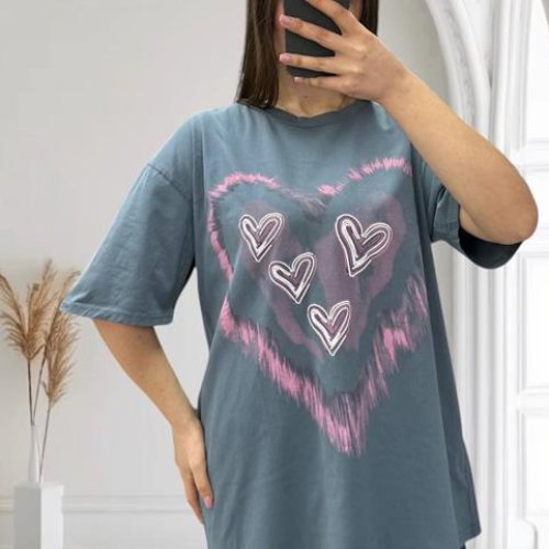 Футболка Novetly Store (48-58) 25061 l.blue (лето) Novetly Store 25061 l.blue