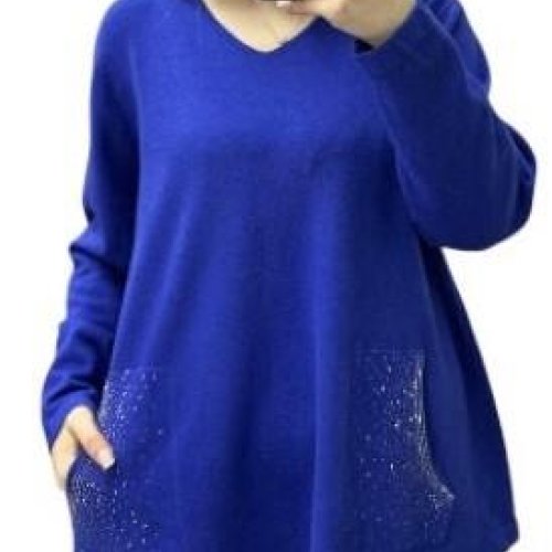 Свитер Novetly Store (52-56) 25204 blue (деми) Novetly Store 25204 blue