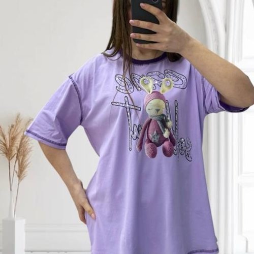 Футболка Novetly Store (50-62) 25104 lilac (лето) Novetly Store 25104 lilac