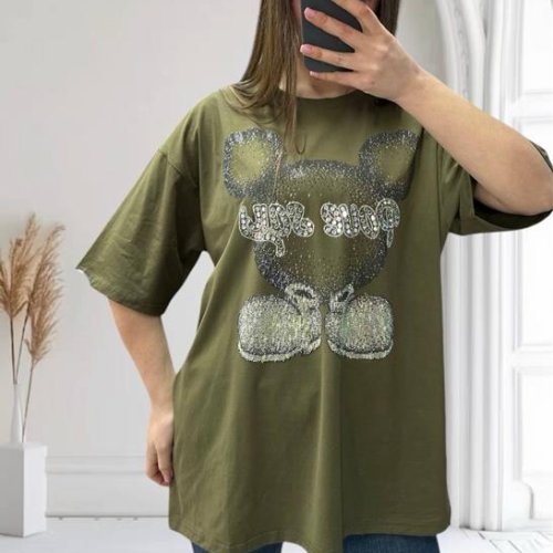 Футболка Novetly Store (46-60) 25102 khaki (лето) Novetly Store 25102 khaki