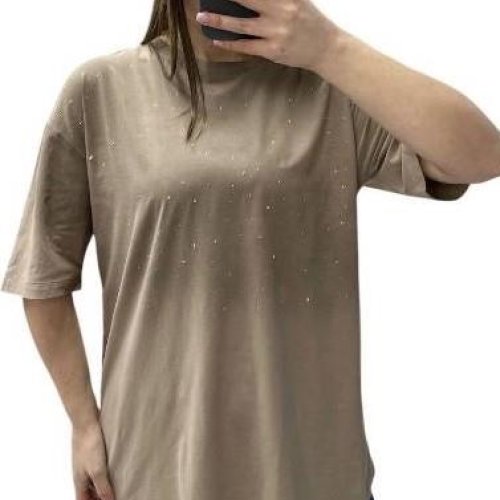 Футболка Novetly Store (46-58) 25106 beige (лето) Novetly Store 25106 beige