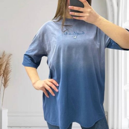 Футболка Novetly Store (46-58) 25107 l.blue (лето) Novetly Store 25107 l.blue