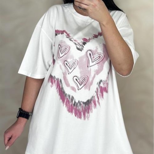 Футболка LeVisha (S-L) 25061 white (лето) LeVisha 25061 white