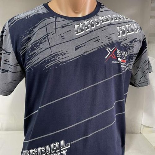 Футболка Sabihina (3XL-6XL) SB536 navy (лето) Sabihina SB536 navy