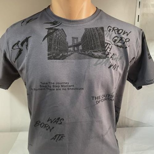 Футболка Sabihina (S-2XL) SB547 grey (лето) Sabihina SB547 grey