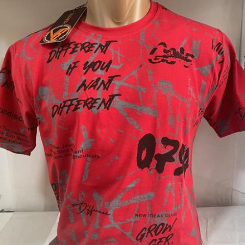 Футболка Sabihina (S-2XL) SB559 red (лето) Sabihina SB559 red