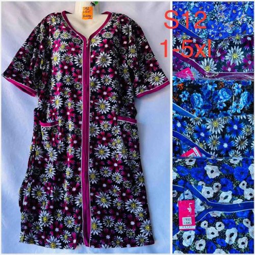 Халат HomeWear (XL-5XL) S12 mix (деми) HomeWear S12 mix