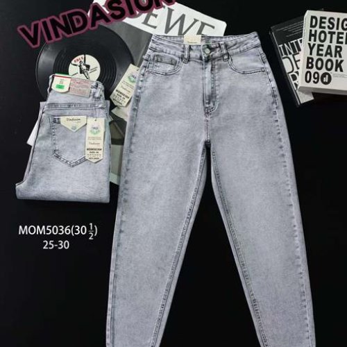 Джинсы Vindassion (25-30) 5036 l.grey (деми) Vindassion 5036 l.grey
