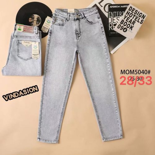 Джинсы Vindassion (28-33) 5040 l.grey (деми) Vindassion 5040 l.grey