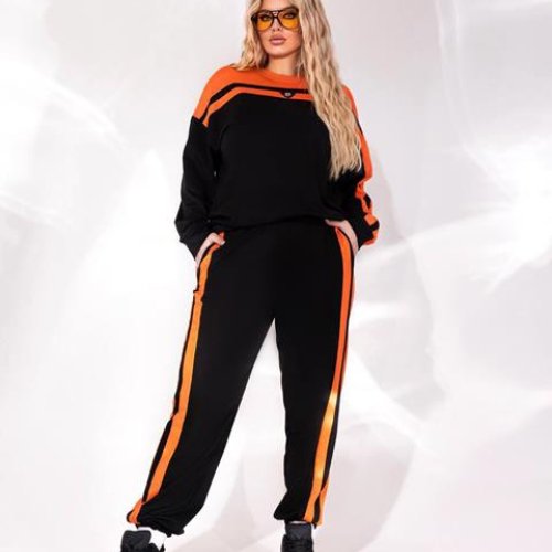 Костюм спорт Seven Zikina (50-60) 1053 black (деми) Seven Zikina 1053 black