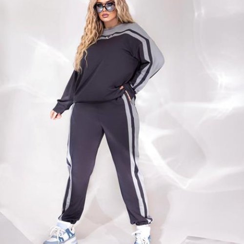 Костюм спорт Seven Zikina (50-60) 1053 d.grey (деми) Seven Zikina 1053 d.grey