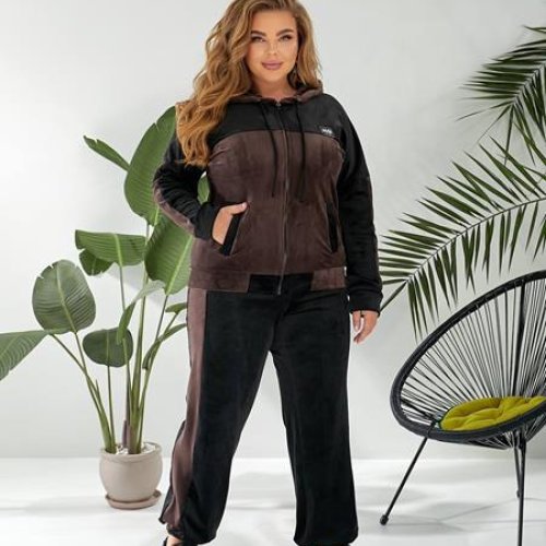 Костюм спорт Seven Zikina (48-62) 902 brown (деми) Seven Zikina 902 brown