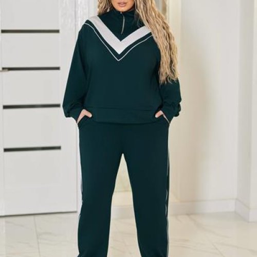 Костюм спорт Seven Zikina (50-60) 906 green (деми) Seven Zikina 906 green