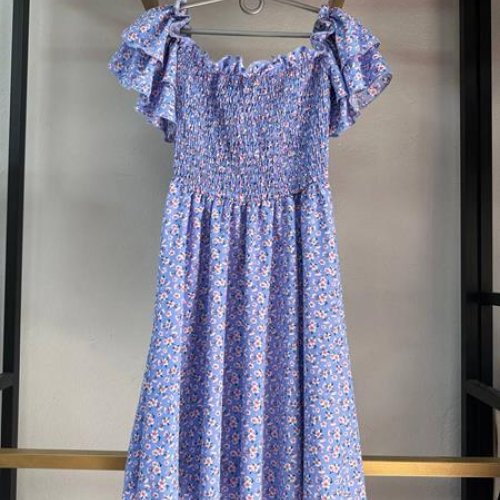 Платье Arina (42-48) 1500-1 l.blue (лето) Arina 1500-1 l.blue