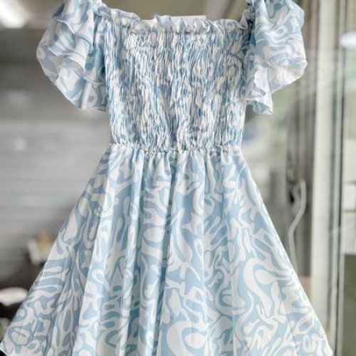 Платье Arina (42-48) 1509 l.blue (лето) Arina 1509 l.blue