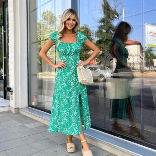 Платье Arina (42-46) 2367 green (лето) Arina 2367 green