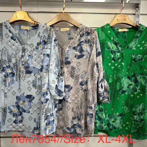 Рубашка Even&Efair (XL-4XL) 7854 mix (деми) Even&Efair 7854 mix
