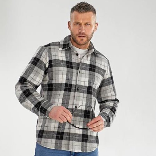 Рубашка WideRange (46-56) 714 grey (деми) WideRange 714 grey